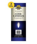 Beeswax Cone Candles 2 Pack by Dutchmans Gold Inc.