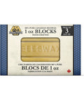 Beeswax Blocks 1 Oz (3 Pack) by Dutchmans Gold Inc.
