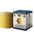 Beeswax Candles Pillar Medium 1 Each by Dutchmans Gold Inc.