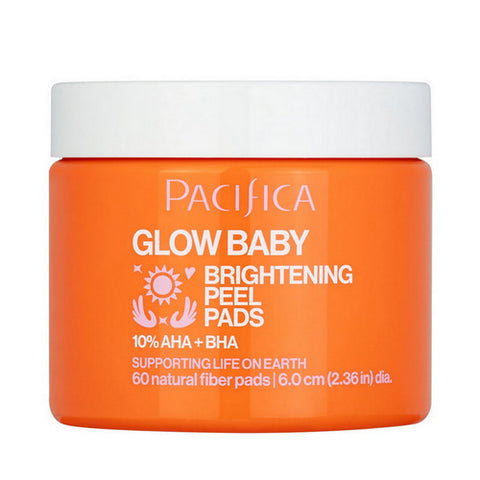 Glow Baby Brightening Peel Pads 60 Count by Pacifica