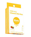 Vitamin B12 Max Strawberry And Kiwi 60 Tablets by Nutrameltz
