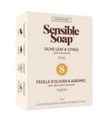 Bar Soap Olive Leaf And Citrus 110 Grams by Sensible Co.