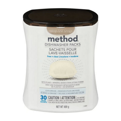 Free And Clear Dishwasher 30 Pack by Method Products