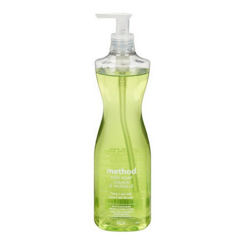 Lime And Sea Salt Dish Soap 532 Ml by Method Products