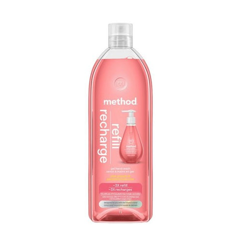 Pink Grapefuirt Gel Hand Wash Refill 1 Liter by Method Products