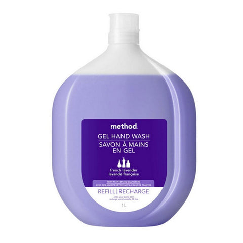 French Lavender Gel Hand Wash Refill 1 Liter by Method Products