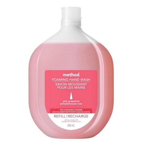 Pink Grapefruit Foaming Refill 828 Ml by Method Products