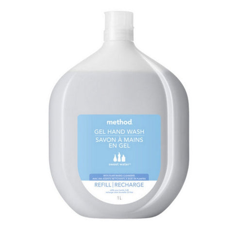 Sweet Water Gel Hand Wash Refill 1 Liter by Method Products
