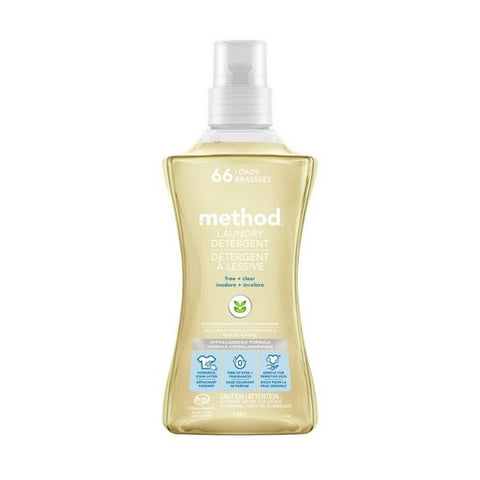 Free And Clear Laundry Detergent 1.58 Liters by Method Products
