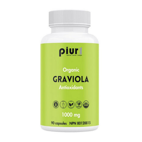 Organic Graviola Antioxidants 90 Capsules by Piur1