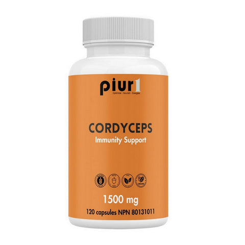 Cordyceps Sinensis 120 Capsules by Piur1