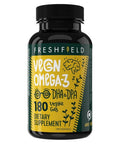 Vegan Omega 3 DHA Plus DPA 180 Vegan Capsules by Freshfield