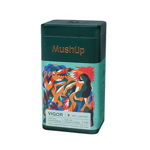 Mushroom Whole Bean Coffee Vigor Performance 250 Grams by Mushup Coffee