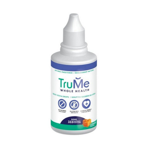 Sweet Stevia Drops Caramel 50 Ml by Trume Whole Health