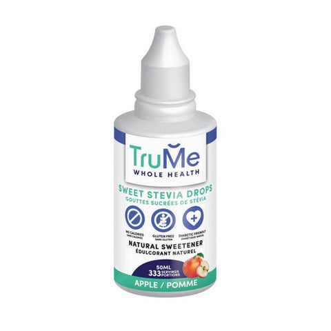 Sweet Stevia Drops Apple 50 Ml by Trume Whole Health