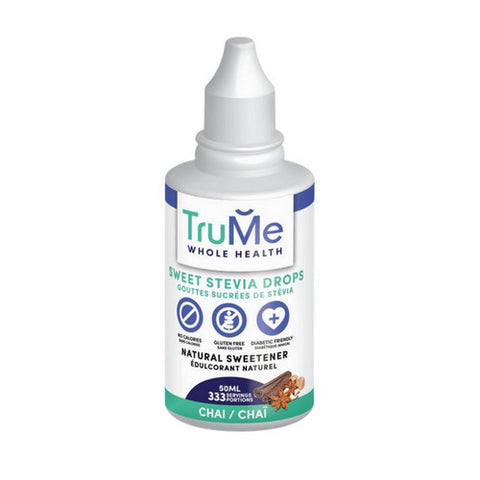 Sweet Stevia Drops Chai 50 Ml by Trume Whole Health