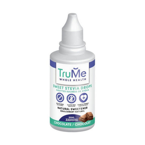 Sweet Stevia Drops Chocolate 50 Ml by Trume Whole Health