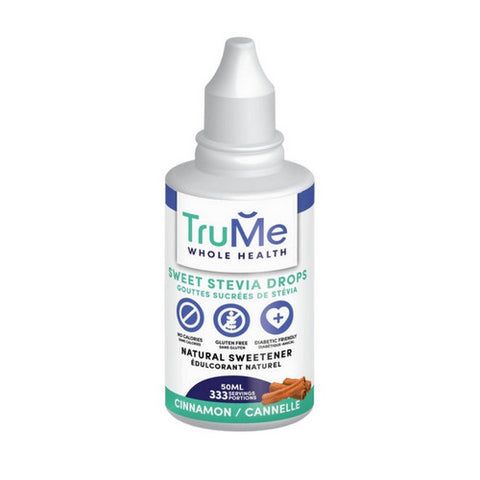 Sweet Stevia Drops Cinnamon 50 Ml by Trume Whole Health