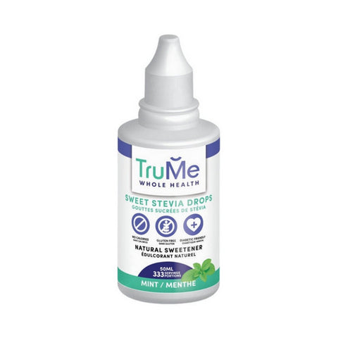 Sweet Stevia Drops Mint 50 Ml by Trume Whole Health