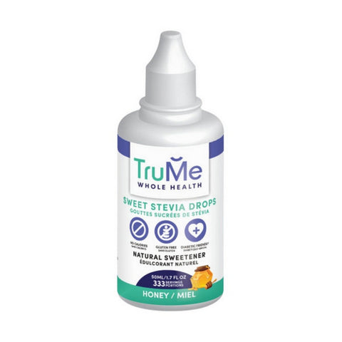 Sweet Stevia Drops Honey 50 Ml by Trume Whole Health