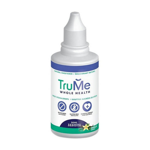 Sweet Stevia Drops Vanilla 50 Ml by Trume Whole Health