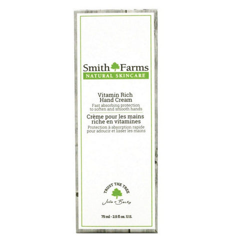 Vitamin Rich Hand Cream 75 Ml by Smith Farms Skincare Inc.