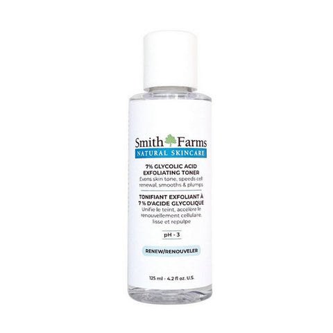 7% Glycolic Acid Exfoliating Toner 125 Ml by Smith Farms Skincare Inc.