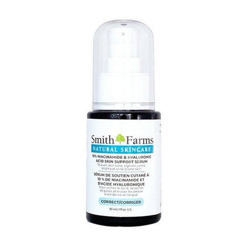Niacinamide & Hyaluronic Acid Serum 30 Ml by Smith Farms Skincare Inc.