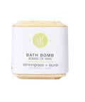 Lemongrass Plus Laurel Bath Bomb 105 Grams (4 Count) by All Things Jill
