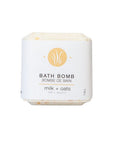 Milk Plus Oats Bath Bomb 105 Grams (4 Count) by All Things Jill