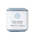 Spearmint Plus Bergamot Bath Bomb 105 Grams (4 Count) by All Things Jill