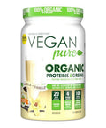 Organic Protein And Greens Vanilla 444 Grams by Vegan Pure