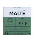 Exfoliating Soap Bar Scented Wood 85 Grams by Malte