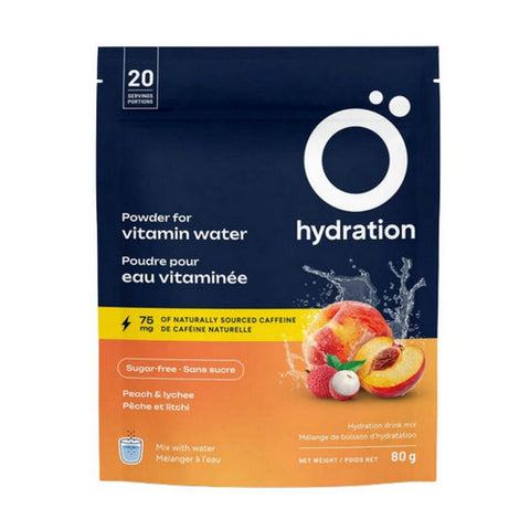 Peach And Lychee Exercise Hydratation Mix 100 Grams by O Hydration