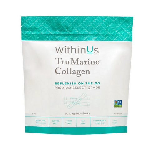 Trumarine Collagen Stick Pouch 50 Count by WithinUs