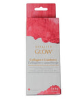 Glow Collagen Plus Cranberry Sachet Box 8 Grams (5 Count) by Vitality Products Inc.