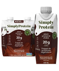 Chocolate Ready To Drink Protein Shake 330 Ml (4 Count) by Simply Protein