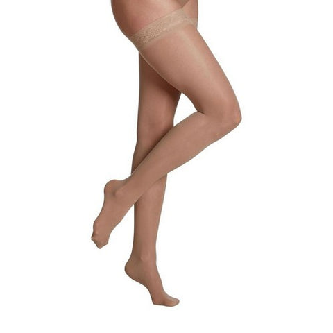 Thigh High Compression Stockings Size C Natural 1 Pair / 15-20MMHG by Sigvaris