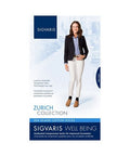 Calf High Sea Island Cotton Women Navy 15-20 MMHG Size B 1 Pair by Sigvaris