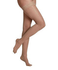 Women's Thigh High Size B Natural Compression Stockings 1 Pair / 15-20MMHG by Sigvaris