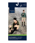Calf High Compression Socks Unisex Athletic Medium Charcoal 15-20 MM 1 Pair by Sigvaris