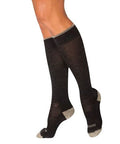 Calf High Compression Socks Unisex Athletic X-Large Charcoal 15-20 MM 1 Pair by Sigvaris