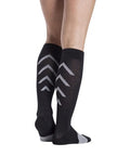Athletic Unisex Calf High Compression Socks 15-20 MM Small Black 1 Pair by Sigvaris