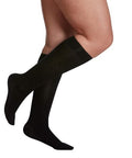Calf High Wool Women Black 15-20 MMHG Size B 1 Pair by Sigvaris