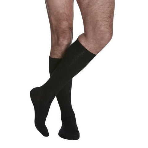 Calf High Wool Men Black 15-20 MMHG Size C 1 Pair by Sigvaris