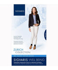 Calf High Sea Island Cotton Women Navy 15-20 MMHG Size C 1 Pair by Sigvaris