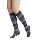 Calf High Graphite Stripe 15-20 MMHG Size A 1 Pair by Sigvaris