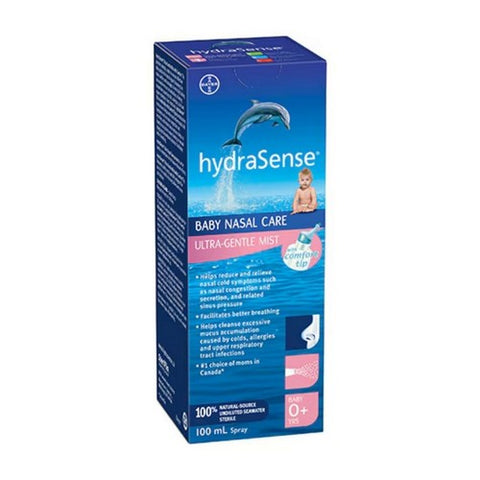 Ultra-Gentle Mist Baby Nasal Spray 100 Ml by HydraSense