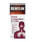 Extra Strength Chest Congestion Cherry Menthol Flavor Syrup 250 Ml by Benylin