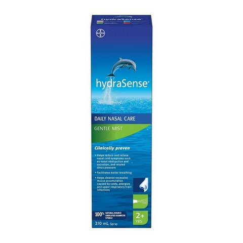 Gentle Mist Nasal Spray Daily Nasal Care 210 Ml by HydraSense